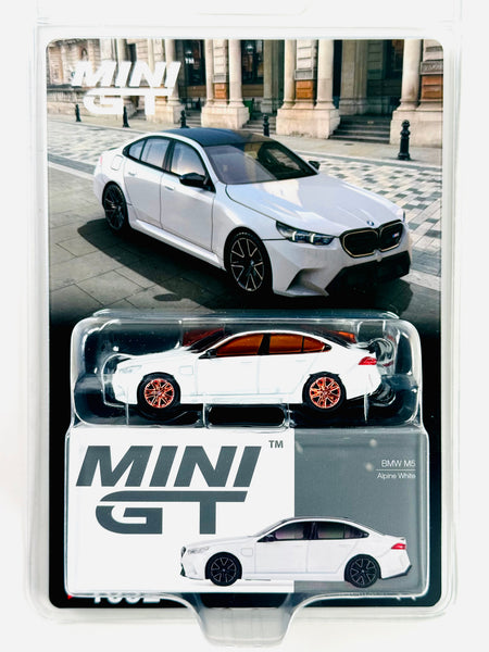 Mini GT BMW M5 Alpine White #1092 Chase – Jcardiecast