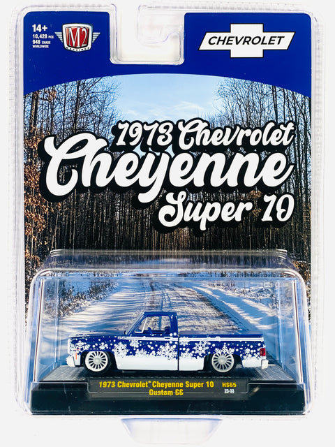 M2 Machines Hobby Exclusive 1973 Chevrolet Cheyenne Super 10 Custom SS SS454 Holiday Edition Chase