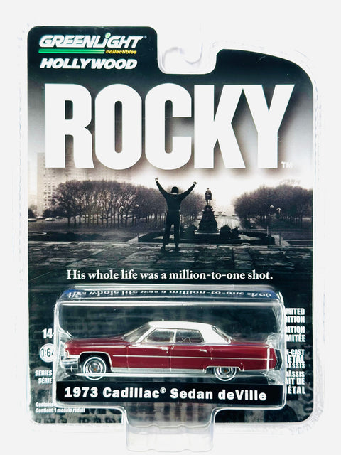 Greenlight Hollywood Rocky 1973 Cadillac Sedan Deville