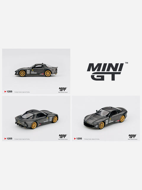 Mini GT Mazda RX-7 RE-Amemiya Matsukiyo KOKU 3Rotor NA-7 TAS 2025 Best Tuned Car #1205