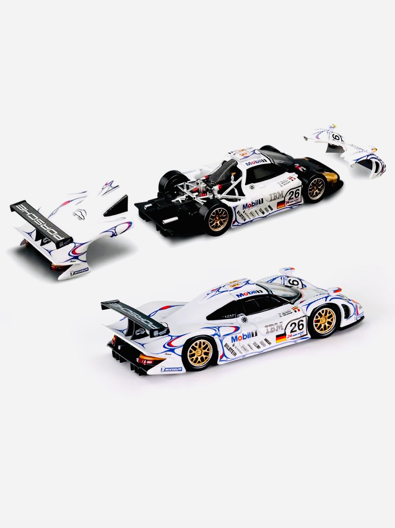 Trends Hobby Factory Sealed Porsche 911 GT1 Mobil 1 Le Mans 1998