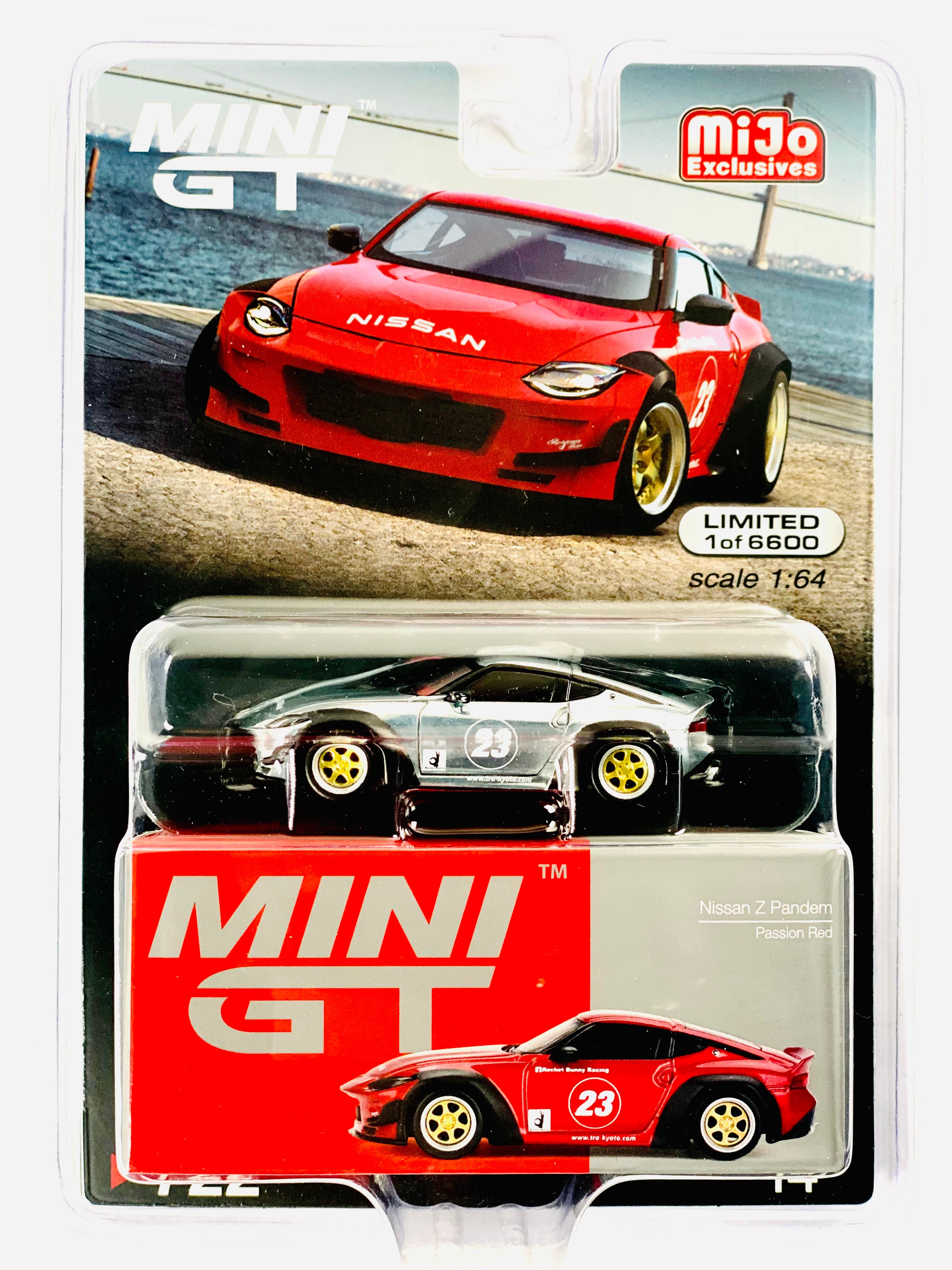 MAZDAYAN Mini GT Mijo Exclusive Nissan Z Pandem Passion Red #722 Chase