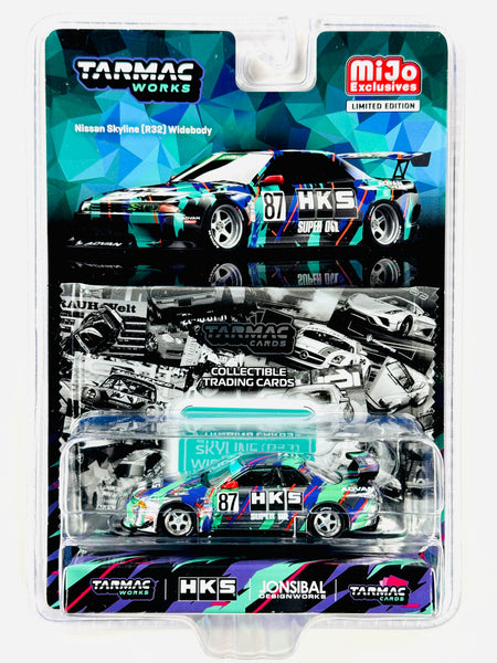 Tarmac Works Mijo Exclusive Global 64 Nissan Skyline R32 Widebody