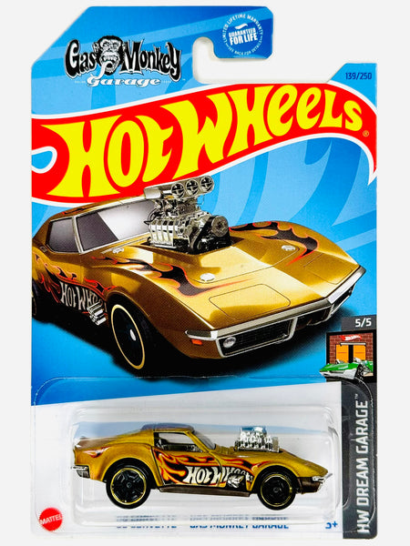 Hot Wheels HW Dream Garage Gas Monkey Garage '68 Corvette (139/250
