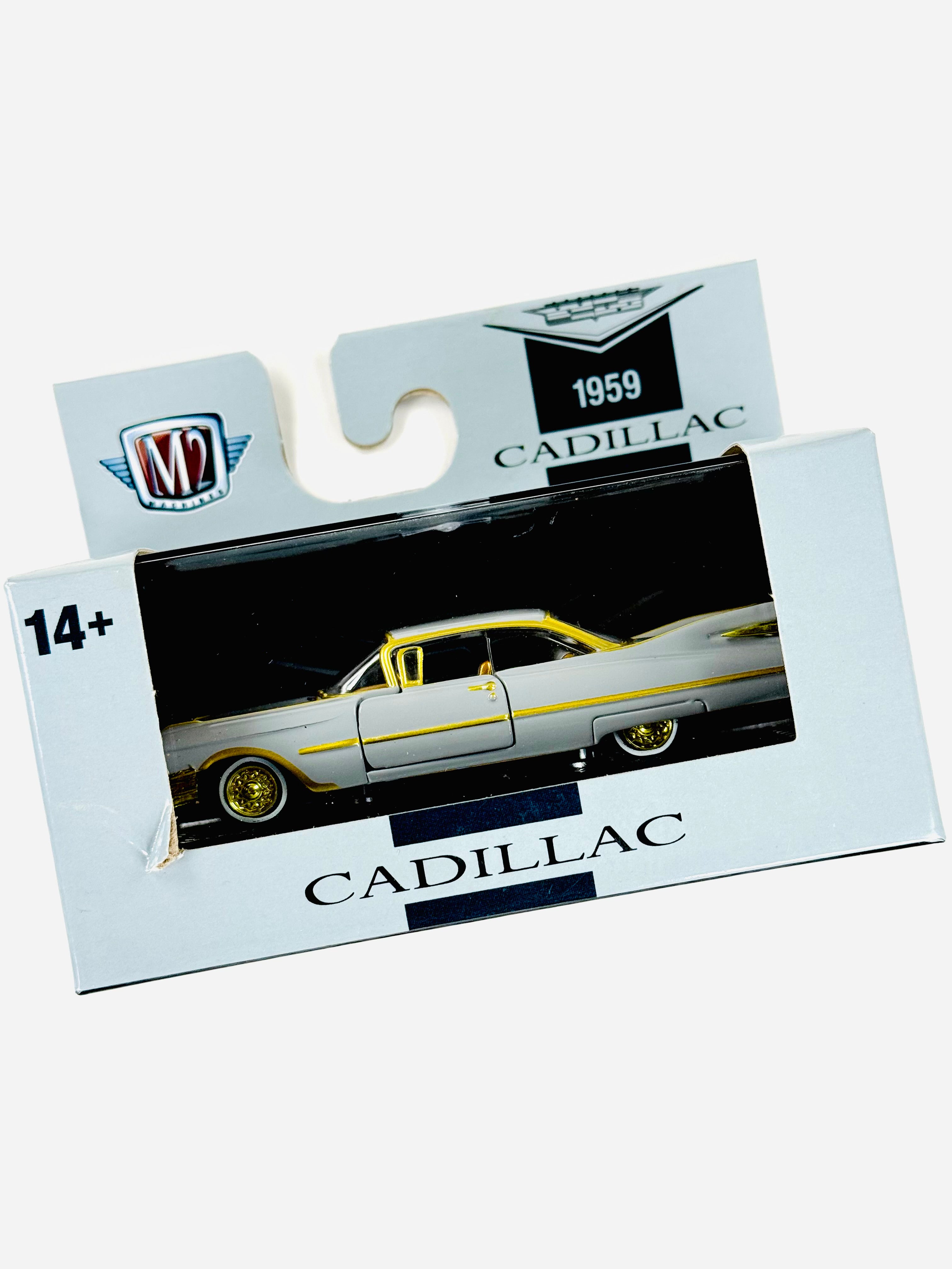 M2 Machines Auto-Thentics 1959 Cadillac Series 62 Chase - Damaged