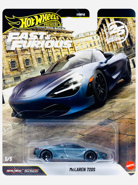Hot Wheels 2026 Fast & Furious 25th Anniversary Case R McLaren 720S