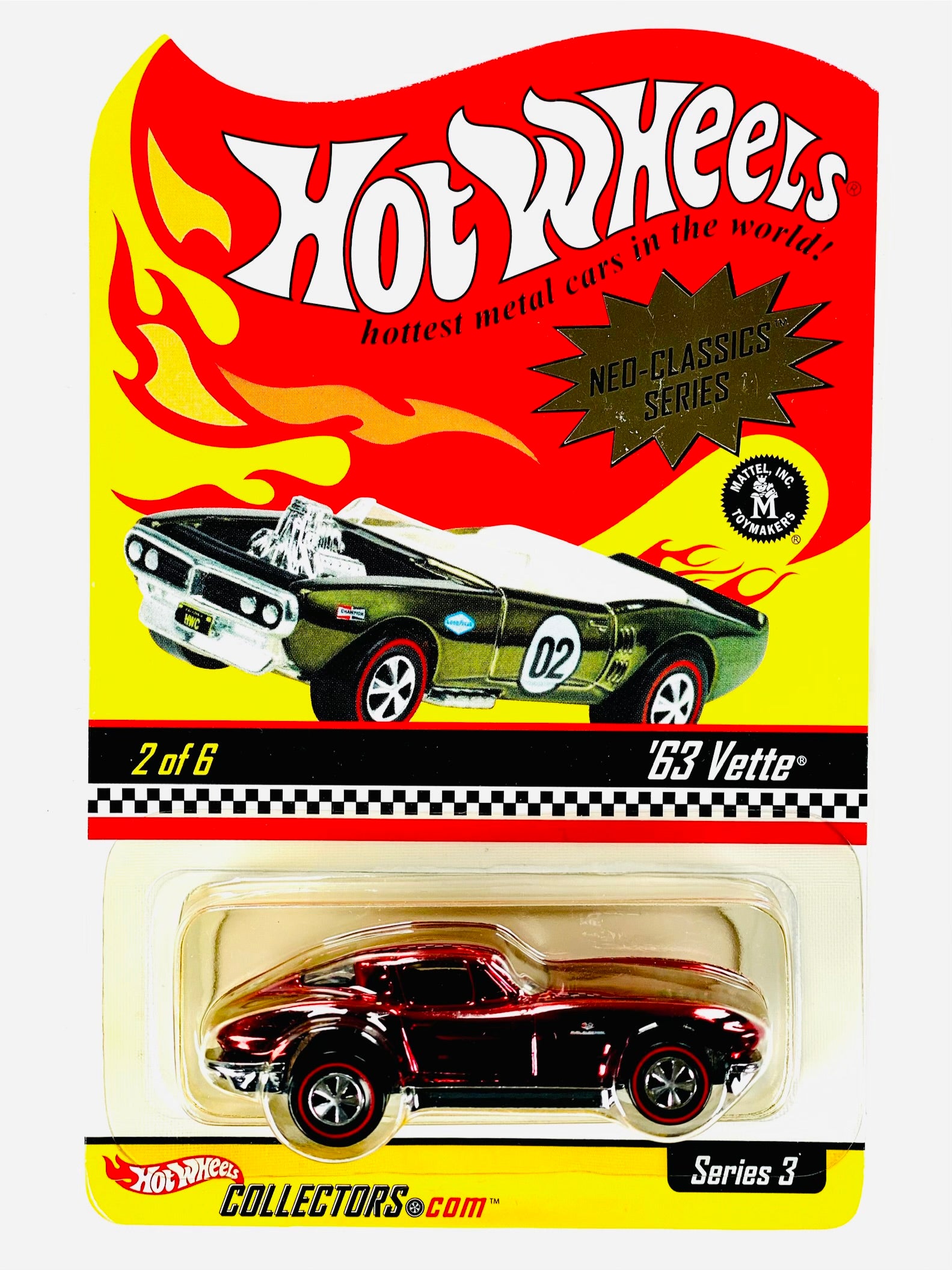 Hot Wheels 2003 RLC Exclusive Neo Classics Series 3 '63 Vette
