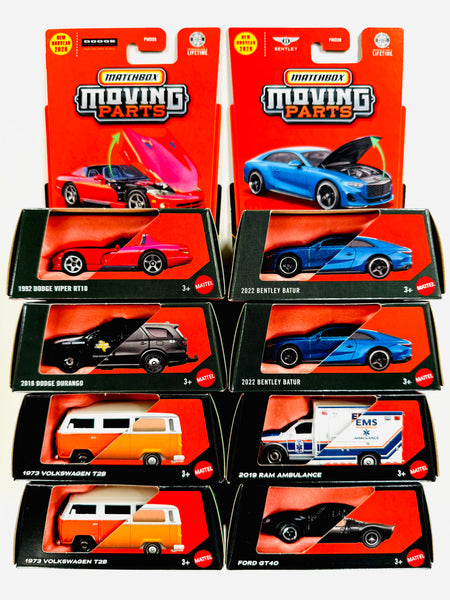 Matchbox Moving Parts 他ミニカー 7台セット Matchbox 2026 Moving Parts Mix 7 Factory Sealed Case Q (8 Cars