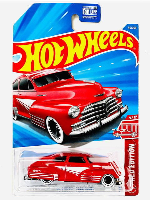 Hot Wheels Red Edition '47 Chevy Fleetline (45/250) - Damaged Card