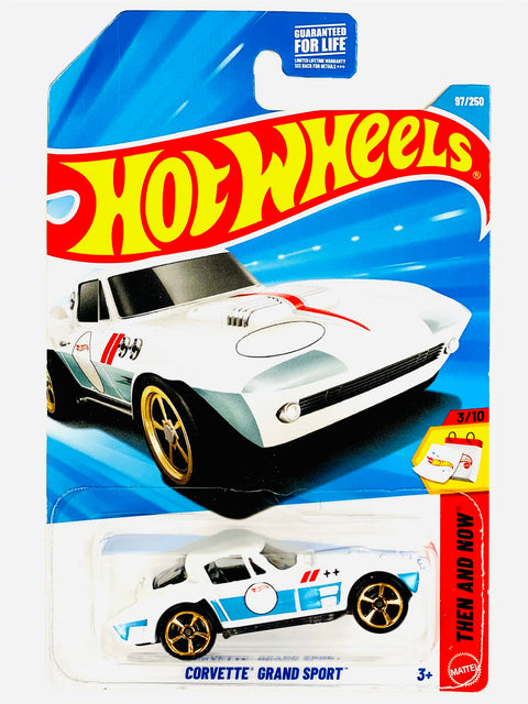 Hot Wheels Then and Now Corvette Grand Sport (97/250) - Damaged Card/Blister