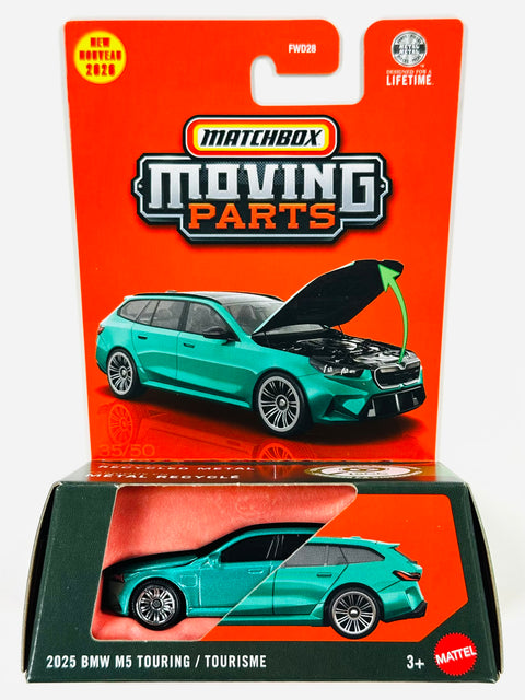 Matchbox 2026 Moving Parts Case P 2025 BMW M5 Touring