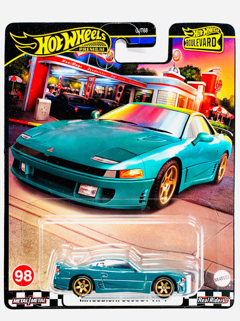 Hot Wheels 2024 Boulevard Mitsubishi 3000GT VR-4 #98 - Damaged Card