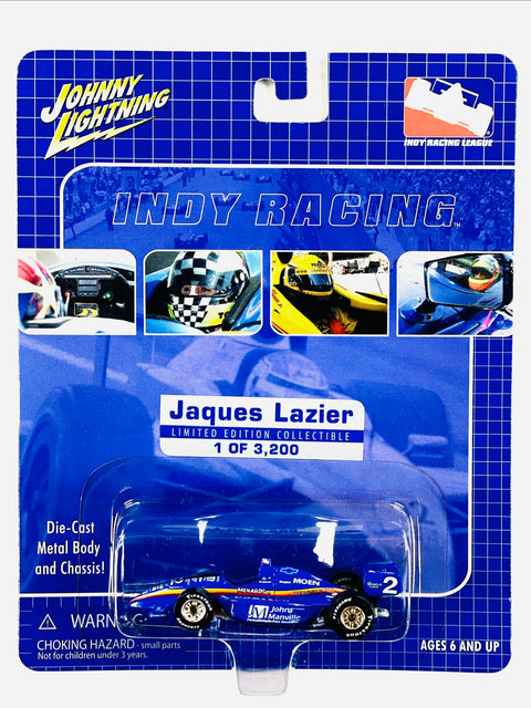 Johnny Lightning Indy Racing Jaques Lazier #2 - Damaged Card/Blister