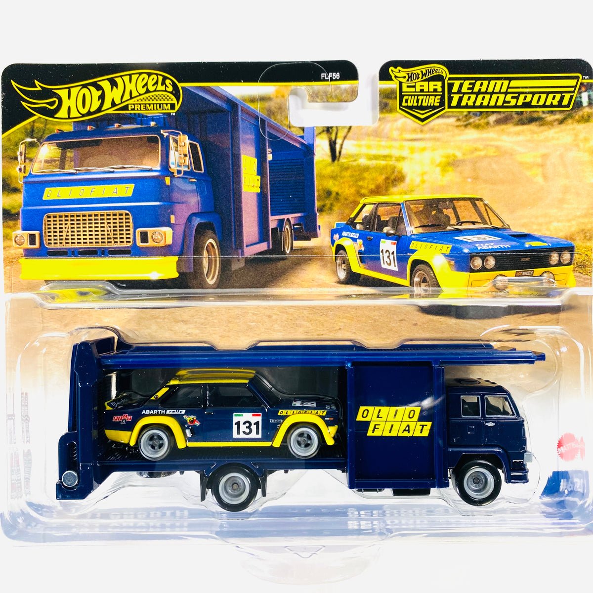 ホットウィール★チームトランスポート★FIAT 131 ABARTH Hot Wheels 2024 Team Transport Case A Fiat 131 Abarth