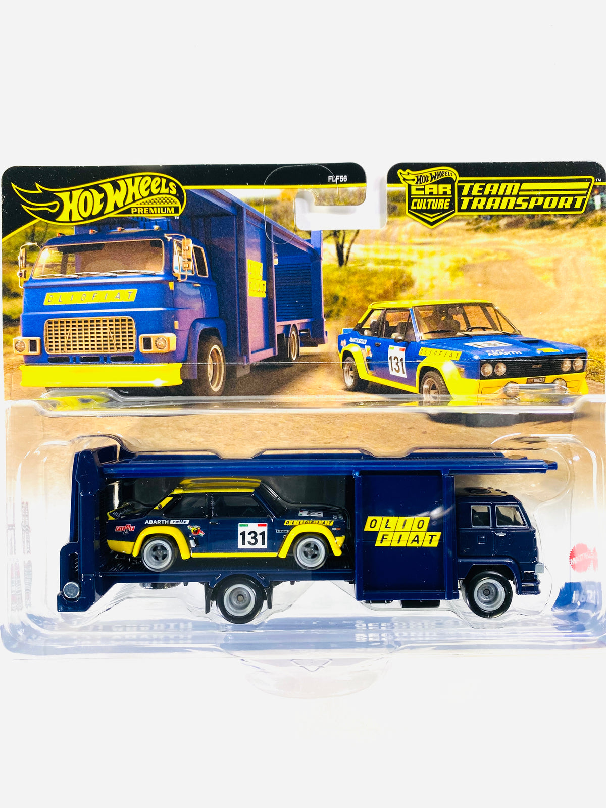 ホットウィール★チームトランスポート★FIAT 131 ABARTH Hot Wheels 2024 Team Transport Case A Fiat 131 Abarth