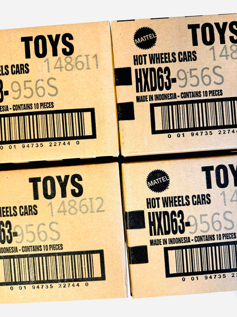 Hot Wheels 2026 Pop Culture Case S Factory Sealed Cases (4 Cases)