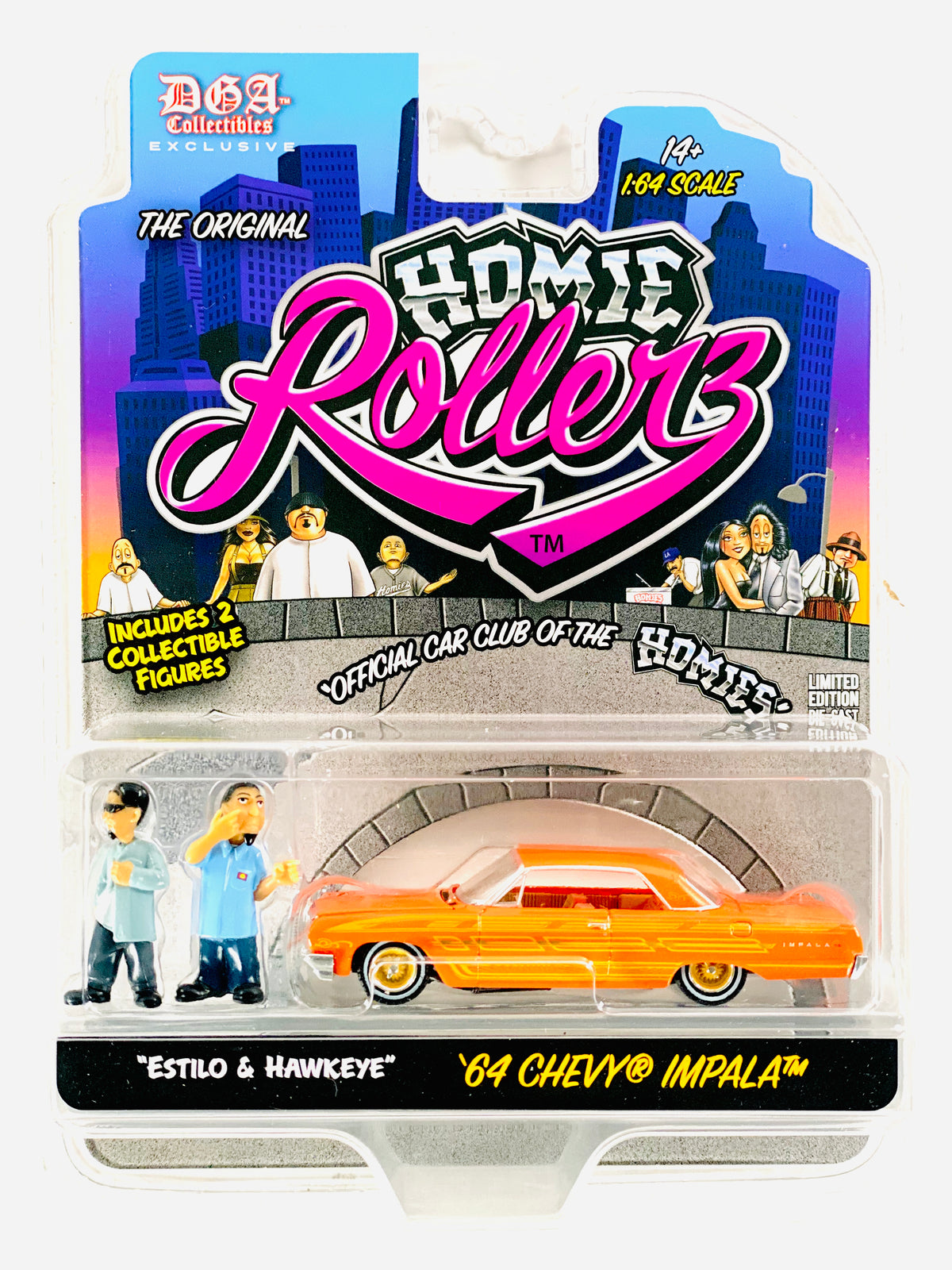 Greenlight x DGA Homie Rollers 2025 Series 1 1964 Chevrolet Impala 