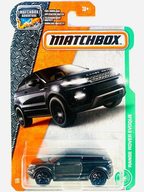 Matchbox 2016 Range Rover Evoque Black