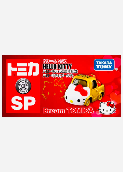 Tomica Dream Tomica SP Hello Kitty 50th Gold