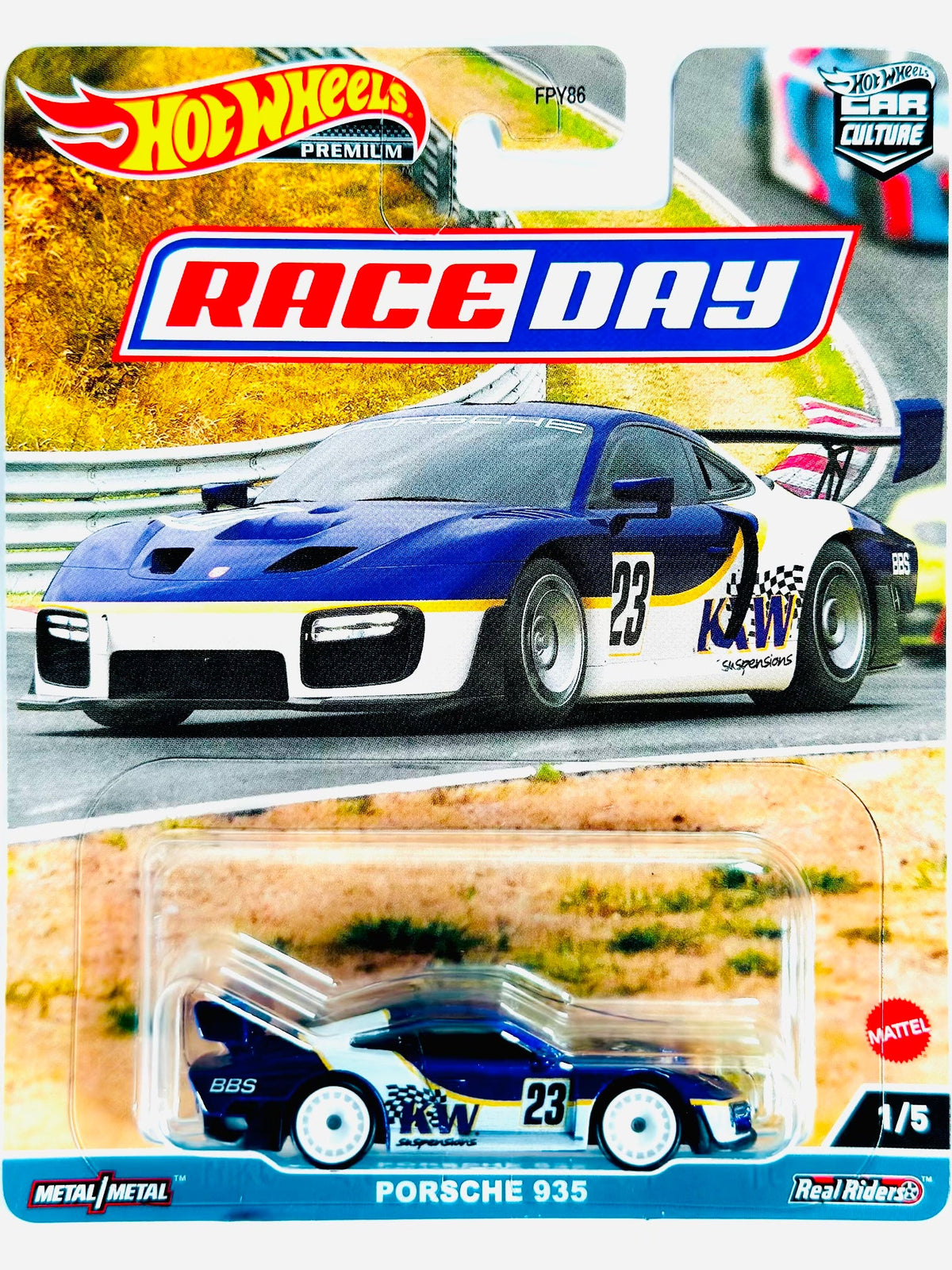 HOT WHEELS 2023 CAR CULTURE RACE DAY PORSCHE 935 – Jcardiecast