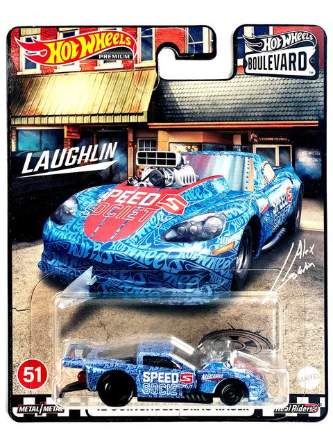 Hot Wheels 2021 Boulevard '12 Corvette Z06 Drag Racer #51