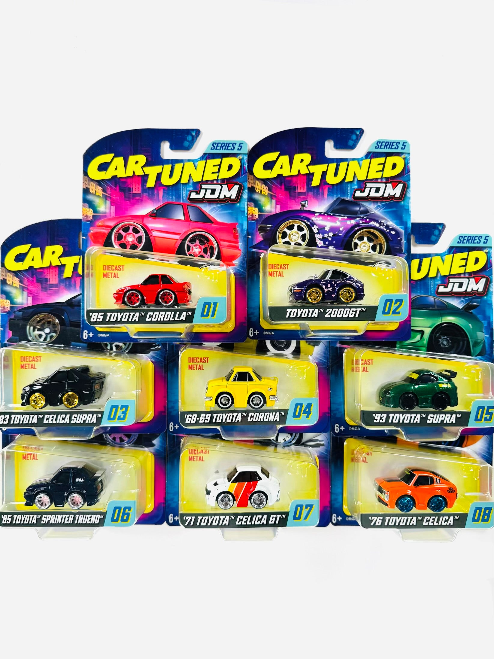 CarTuned Series 5 JDM Tuners Assortment Factory Sealed Assortment