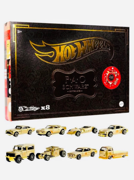 未開封　ホットウィール　FAO　SCHWARZ　8台セット Hot Wheels FAO Schwarz 160th Anniversary Gift Set 8-Pack - Damaged