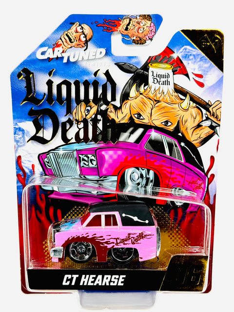 CarTuned Series 1 Liquid Death CT Hearse Pink #6