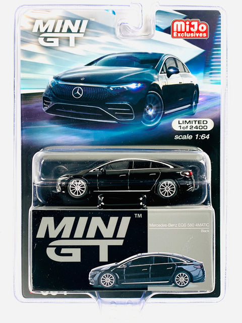 Mini GT Mijo Exclusive Mercedes-Benz EQS 580 4MATIC Black #694