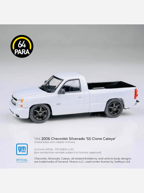 Para64 Factory Sealed 2006 Chevrolet Silverado Single Cab Truck Summit White