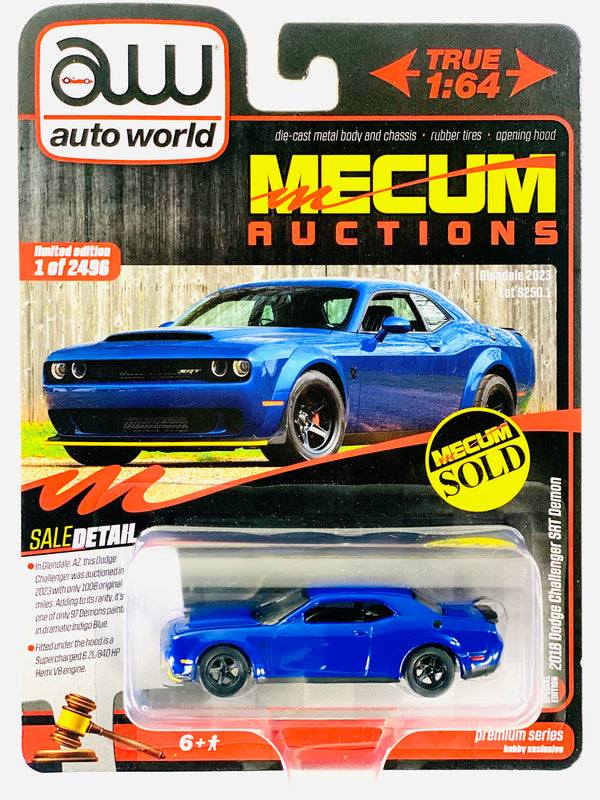 Auto World Mecum Auctions 2018 Dodge Challenger SRT Demon