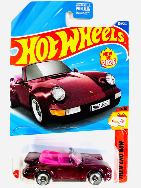 Hot Wheels 'Porsche 911 Turbo Cabriolet - Damaged Card