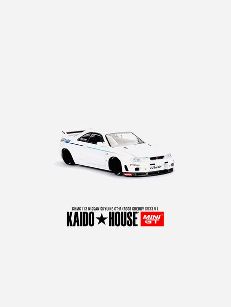 Mini GT X Kaido House Collab Nissan Skyline GT-R Greddy GR33