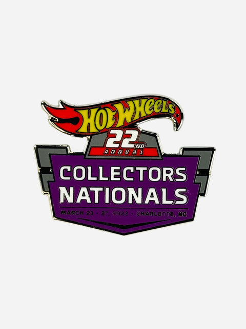 Hot Wheels 2022 22nd Collectors Nationals Convention Charlotte, NC Pin