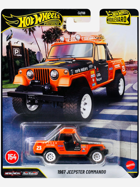 Hot Wheels 2026 Boulevard '67 Jeepster Commando #154 – Jcardiecast