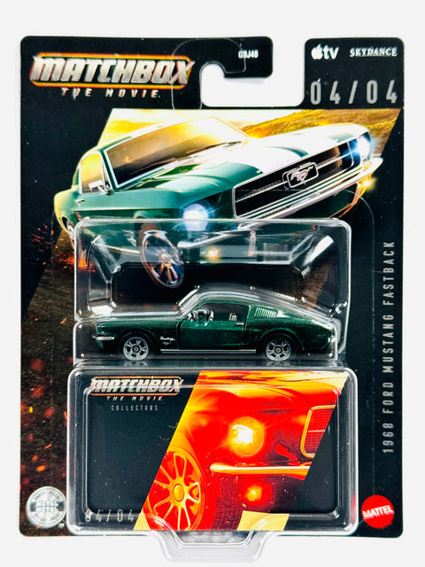 Matchbox 2026 Collectors Series Case H The Movie 1968 Ford Mustang Fastback
