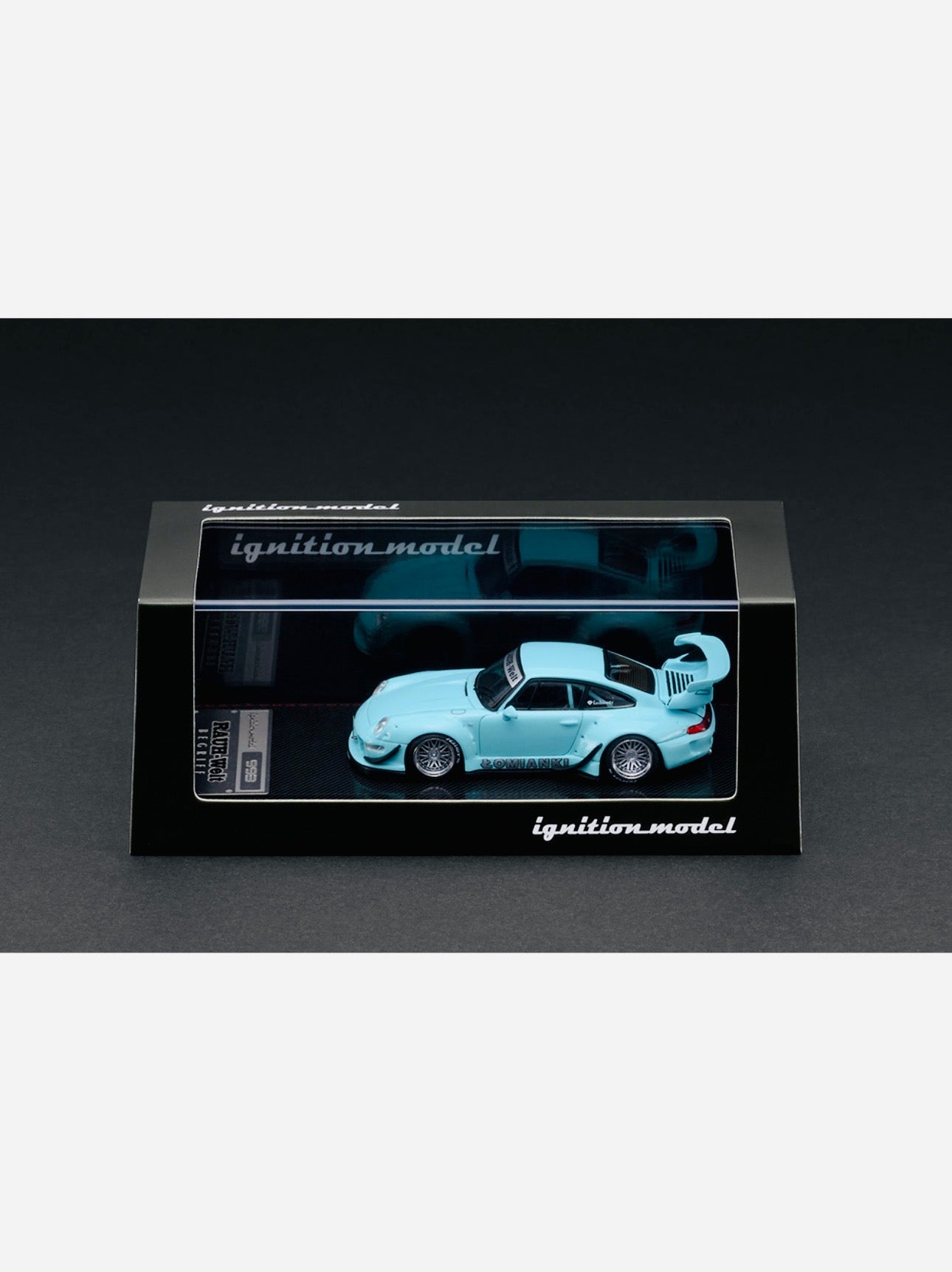 Ignition Model Factory Sealed Rauh Welt Begriff RWB 993 Blue Green