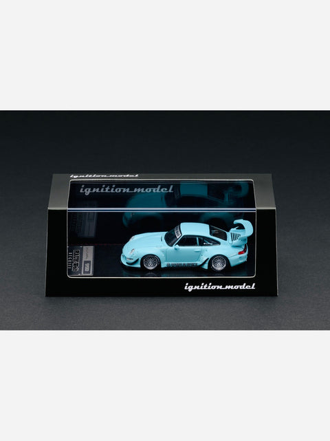 Ignition Model Factory Sealed Rauh Welt Begriff RWB 993 Blue Green