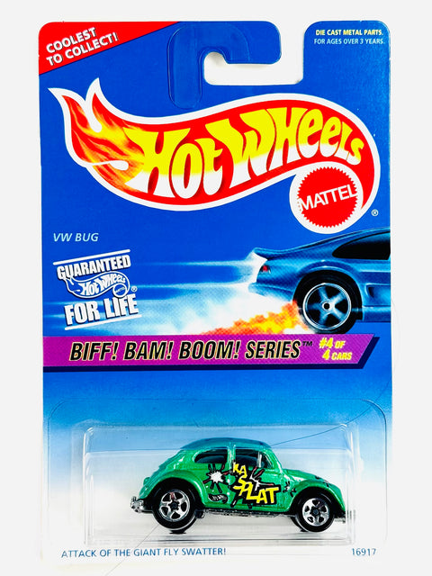 Hot Wheels Biff! Bam! Boom! Series VW Bug - Damaged Card