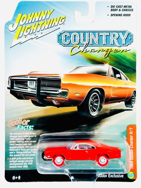 ジョニーライトニング　1969 ダッジ・チャージャー R/T Johnny Lightning Country Charger 1969 Dodge Charger R/T Chase