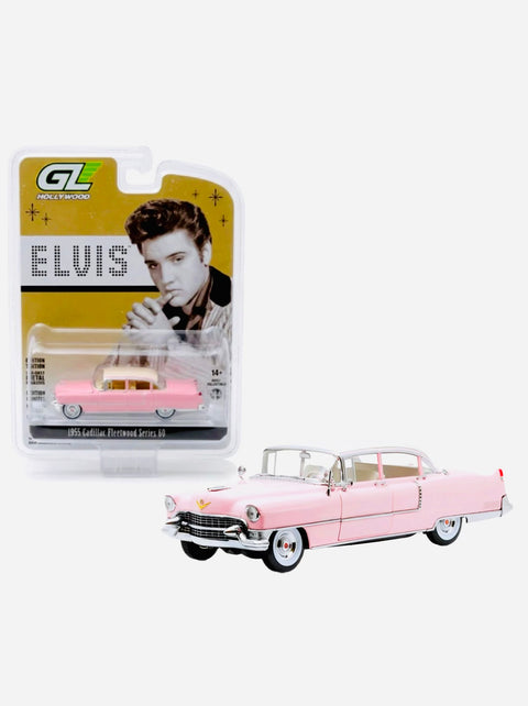 Greenlight Hollywood Elvis 1955 Cadillac Fleetwood Series 60 Pink