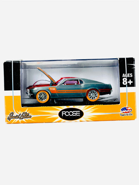 M2 Machines Auto-thentics Walmart Exclusive Foose 1970 Ford Mustang "Gambler 514" Chase - Damaged Box