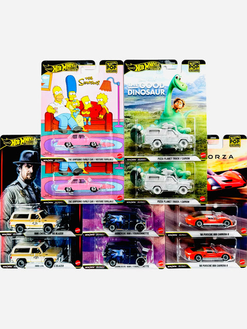 Hot Wheels 2026 Pop Culture Factory Sealed Case S (10 Cars)