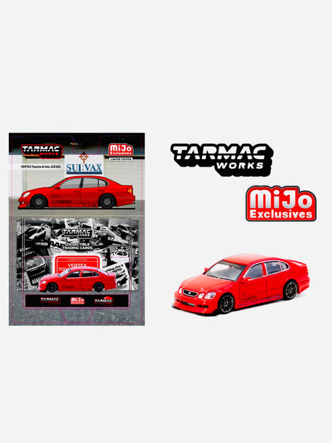 Tarmac Works Mijo Exclusive Global 64 VERTEX Toyota Aristo JZS161 Red