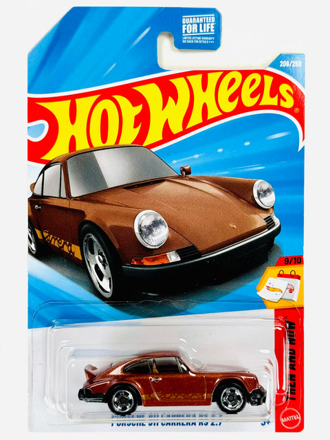 Hot Wheels Then and Now Porsche 911 Carrera RS 2.7 (208/250) - Damaged Card/Blister