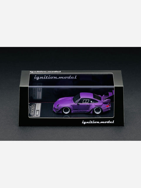 Ignition Model Factory Sealed Rauh Welt Begriff RWB 993 Matte Purple