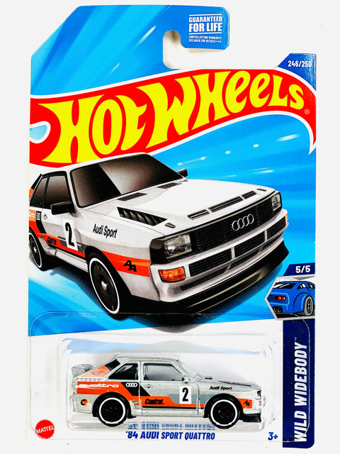 Hot Wheels 2025 Wild Widebody '84 Audi Sport Quattro - Soft Corners