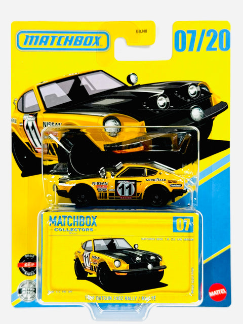 Matchbox 2026 Collectors Series Case H 1972 Datsun 240Z Rally