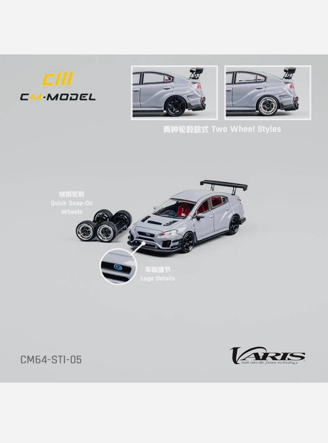 CM Model Subaru STI Varis Widebody 1.0 Gray