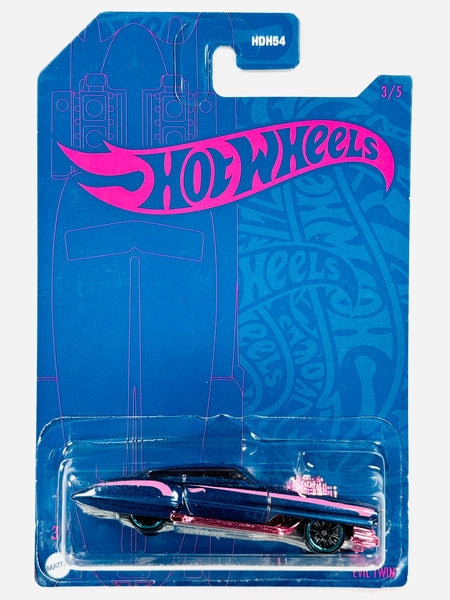 Hot Wheels 2022 54th Anniversary Satin Blue & Pink Series Case A